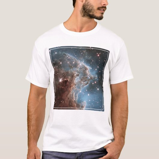 星形成領域Ngc 2174、モンキーヘッド星雲。 Tシャツ (正面)