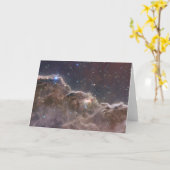 星形成領域Ngc 3324 Carina Nebula. カード (黄色い花)