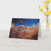 星形成領域Ngc 3324 Carina Nebula. カード (黄色い花)