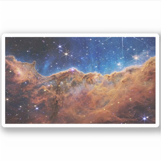 星形成領域Ngc 3324 Carina Nebula. シール (正面)