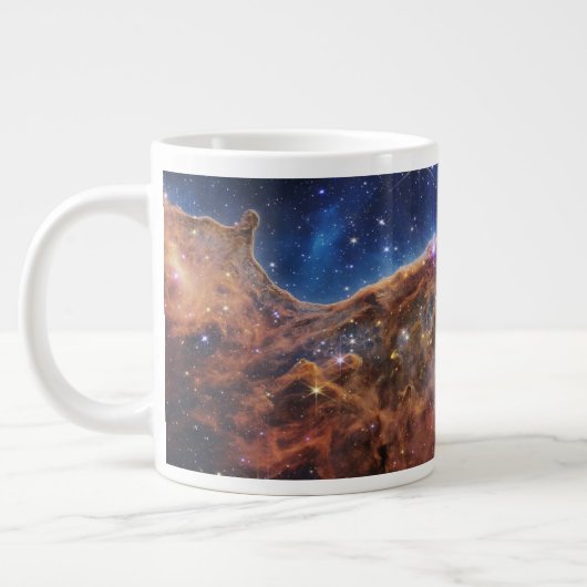 星形成領域Ngc 3324 Carina Nebula. ジャンボコーヒーマグカップ (左)