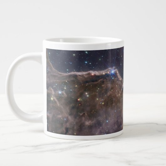 星形成領域Ngc 3324 Carina Nebula. ジャンボコーヒーマグカップ (左)