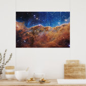 星形成領域Ngc 3324 Carina Nebula. ポスター (キッチン)