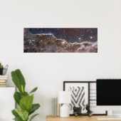 星形成領域Ngc 3324 Carina Nebula. ポスター (ホームオフィス)