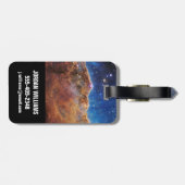 星形成領域Ngc 3324 Carina Nebula. ラゲッジタグ (裏面横)