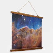 星形成領域Ngc 3324 Carina Nebula. 吊り下げ型タペストリー (傾斜あり)