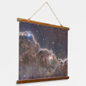 星形成領域Ngc 3324 Carina Nebula. 吊り下げ型タペストリー (傾斜あり)