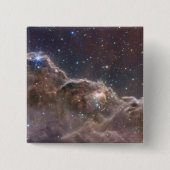 星形成領域Ngc 3324 Carina Nebula. 缶バッジ (正面)
