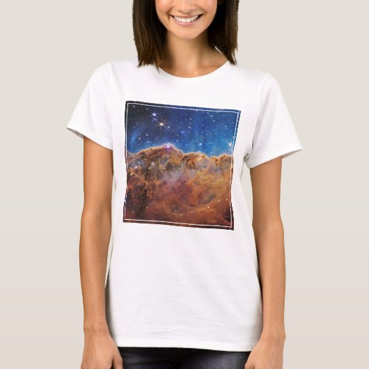 星形成領域Ngc 3324 Carina Nebula. Tシャツ (正面)