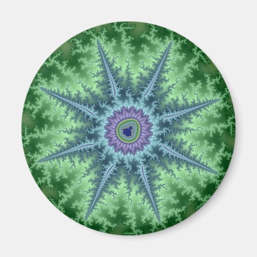 星形 – フラクタル マグネット (正面)