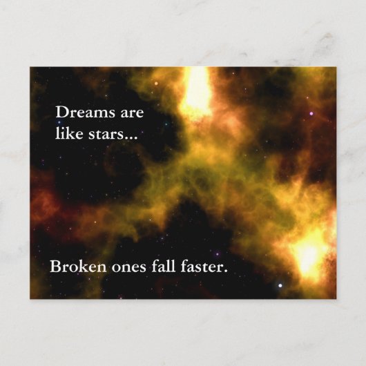 星後を追に夢を見ること ポストカード (正面)
