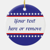 星扱いにくと縞模様の強い女性 セラミックオーナメント (裏面)