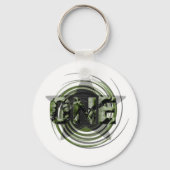 星数値1 キーホルダー (正面)