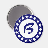 星文字の表示テンプレート マグネット (正面/裏面)