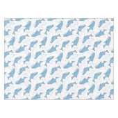 星明かりのジンベイザメ(ライト) テーブルクロス (正面(横))