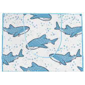 星明かりのジンベイザメ(ライト) ラージペーパーバッグ (裏面)