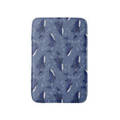 星明かりのジンベイザメ(暗い) バスマット (正面縦)