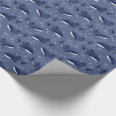 星明かりのジンベイザメ(暗い) ラッピングペーパー (角)