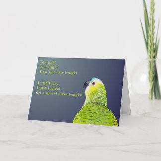 星明かりのピザ カード