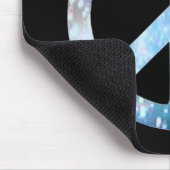 星明かりのピースサイン マウスパッド (コーナー)