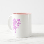 星明かりのユニコーン ツートーンマグカップ (正面左)