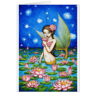 星明かりのユリの人魚