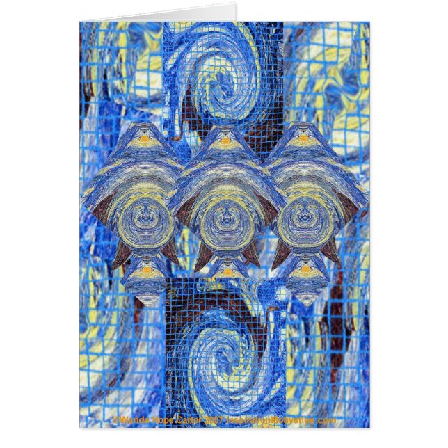 星明かりの夜のゴッホの訪問者 (正面)