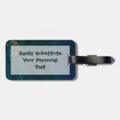 星明かりの夜のWainihaの谷の家 ラゲッジタグ (裏面横)