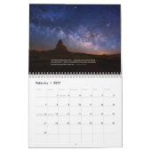 星明かりの夜はカレンダーを引用します カレンダー (2月 2027)