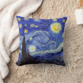 星明かりの夜ゴッホの刺激を受けたな枕 クッション (ブランケット)