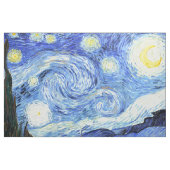 星明かりの夜ゴッホImopressionismの生地 ファブリック (ヤード)