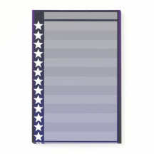 星明かりの夜チェックリスト