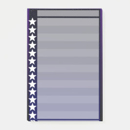 星明かりの夜チェックリスト ポストイット