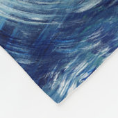 星明かりの夜パリ フリースブランケット (角)