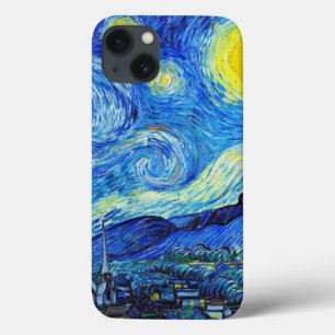 星明かりの夜フィンセント・ファン・ゴッホのクールな絵画 iPhone 13ケース