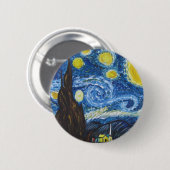 星明かりの夜ボタン 缶バッジ (正面&裏面)