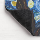 星明かりの夜マウスパッド マウスパッド (コーナー)