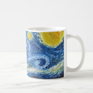 星明かりの夜マグ コーヒーマグカップ