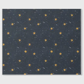 星明かりの夜ラッピングペーパー ラッピングペーパー (フラット)