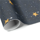 星明かりの夜ラッピングペーパー ラッピングペーパー (ロールコーナー)