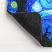 星明かりの夜再生 マウスパッド (コーナー)