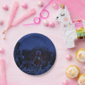 星明かりの夜出生 ペーパープレート (パーティー)