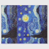 星明かりの夜刺激を受けたなゴッホのクラシックプロダクト ラッピングペーパー (フラット)