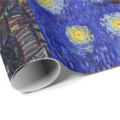 星明かりの夜刺激を受けたなゴッホのクラシックプロダクト ラッピングペーパー (ロールコーナー)