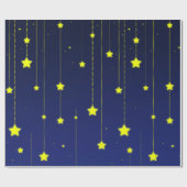 星明かりの夜包装紙 ラッピングペーパー (フラット)