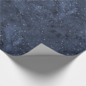 星明かりの夜水彩画の空 ラッピングペーパー (角)