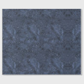 星明かりの夜水彩画の空 ラッピングペーパー (フラット)