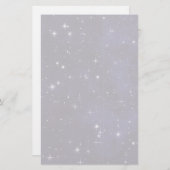 星明かりの夜空の格子 便箋 (正面/裏面)