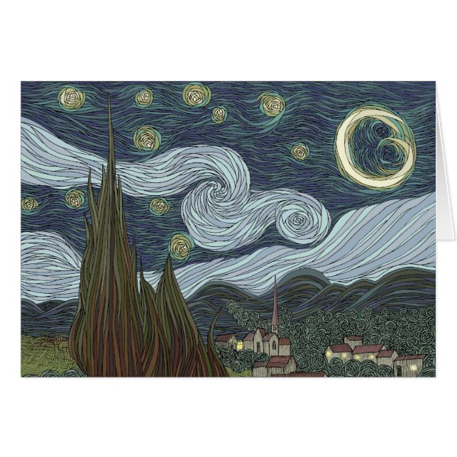 星明かりの夜 (正面横)