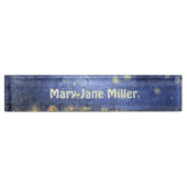 星明かりの夜 デスクネームプレート (正面)